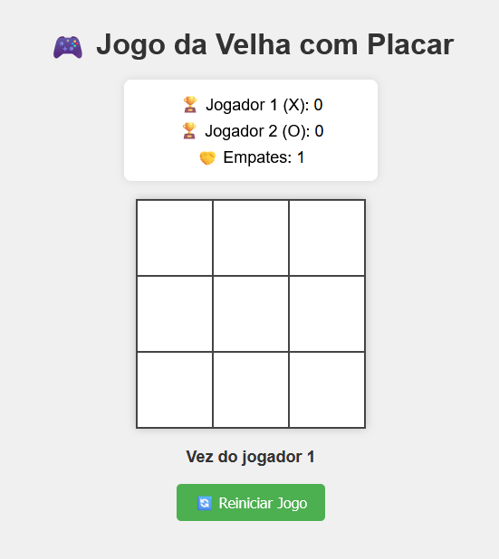 Projeto Jogo da Velha