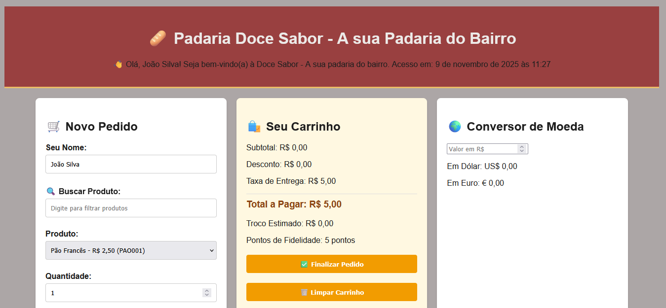Projeto Pedido Online